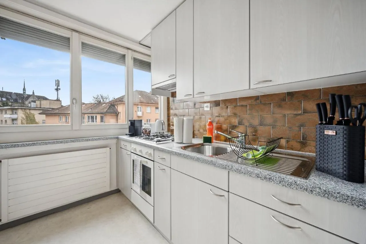 Central Apartment For City Explorers 224 Zurigo
